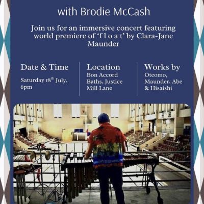 Brodie McCash Presents F L O A.T at Bon Accord Baths